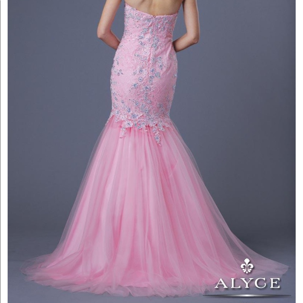 Pink Alyce Paris Prom Dress